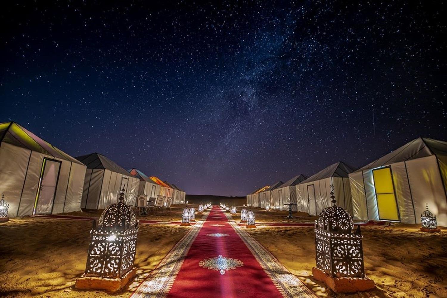 Khamlia Luxury Desert Camp 梅尔祖卡 外观 照片